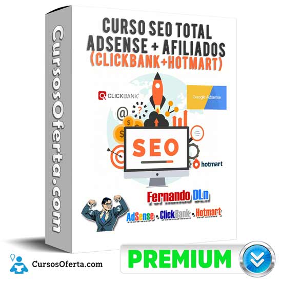 Curso SEO Total + AdSense + Afiliados 1 Curso SEO Total + AdSense + Afiliados