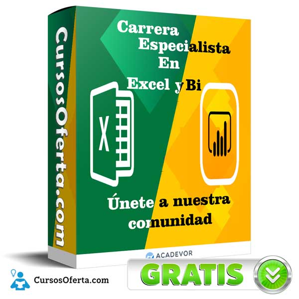 Curso Carrera Especialista en Excel y BI 1 Curso Carrera Especialista en Excel y BI