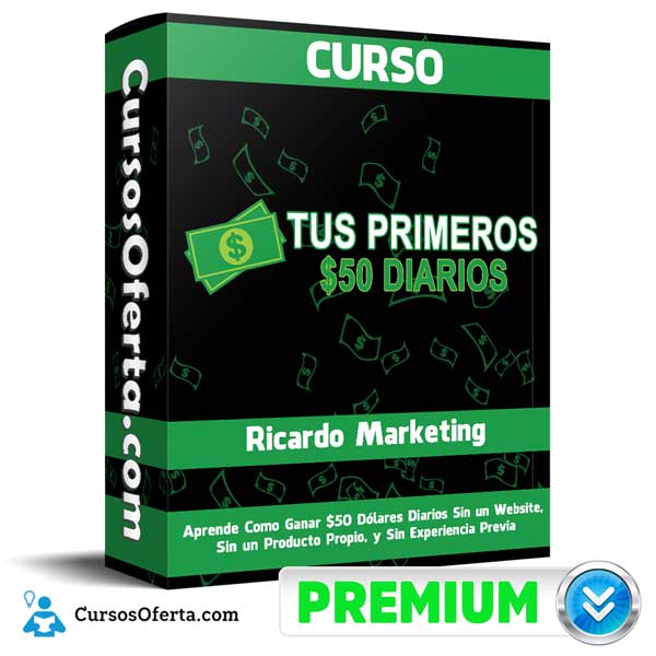 Curso Tus Primeros 50 Diarios – Ricardo Marketing 1 Curso Tus Primeros 50 Diarios – Ricardo Marketing
