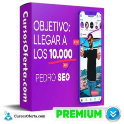 Instagram Objetivo 10k de Pedro seo