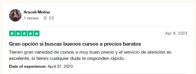Resenas Cursos Oferta 05