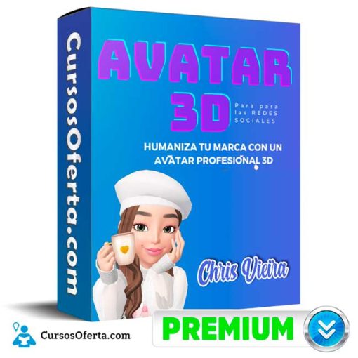 avatar 3d para redes sociales chris vieira 652de6a5eda10