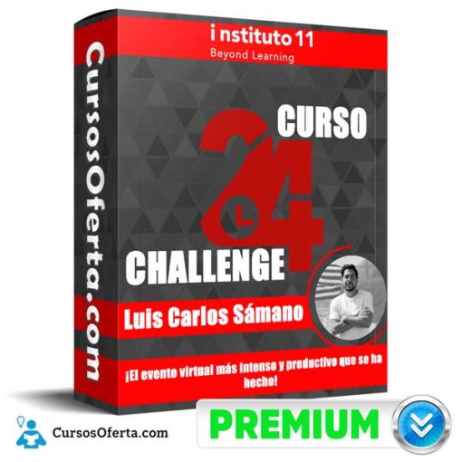 curso 24 challenge evento luis carlos samano 652dc2938c8f8