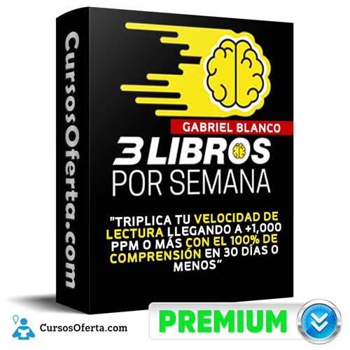 curso 3 libros por semana gabriel blanco 652db6efc1740
