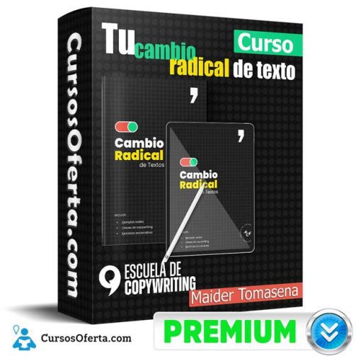 Curso tu cambio radical de texto – Maider Tomasena 1 curso tu cambio radical de texto maider tomasena 652dde00ea45e
